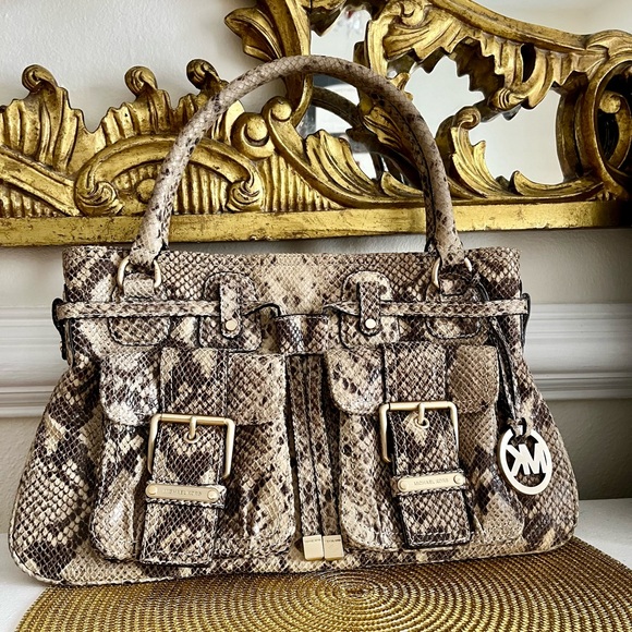 NEW condition Michael Kors Phyton Purse - Picture 1 of 16